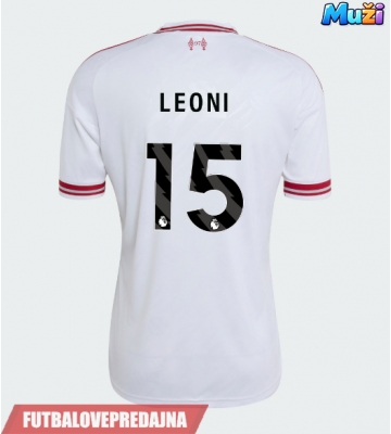 Lacne Muži Futbalové dres Liverpool Giovanni Leoni #15 2026-27 Krátky Rukáv - Preč